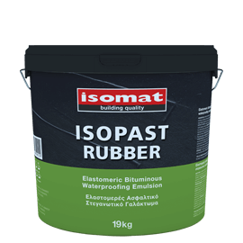 ISOPAST-RUBBER Υψηλής ποιότητας, ελαστομερές ασφαλτικό στεγανωτικό γαλάκτωμα